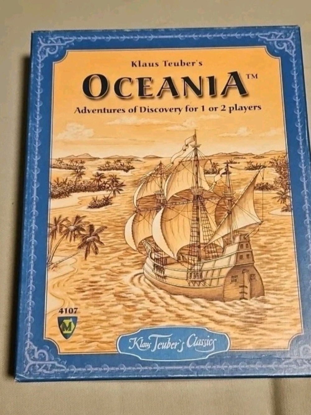 Oceania Board Game by Klaus Teuber